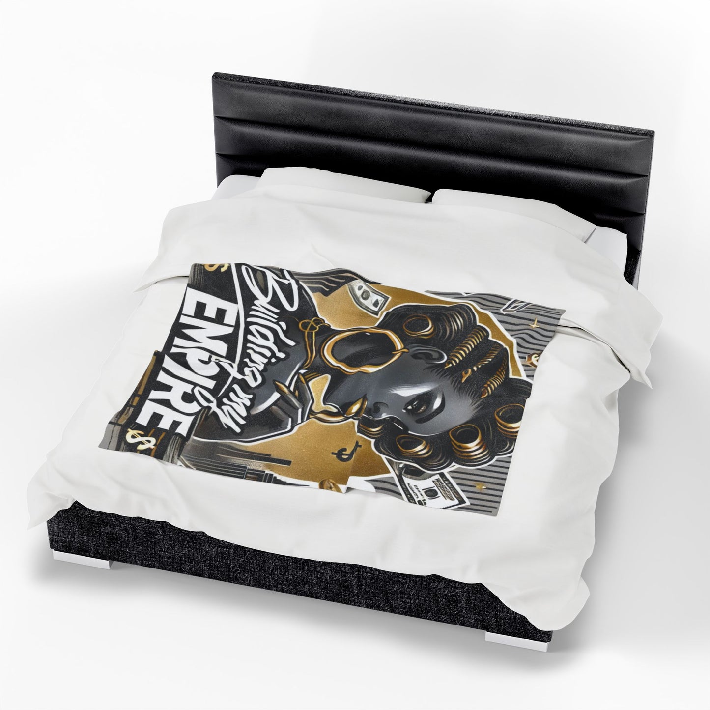 Building My Empire – Plush Velveteen Blanket