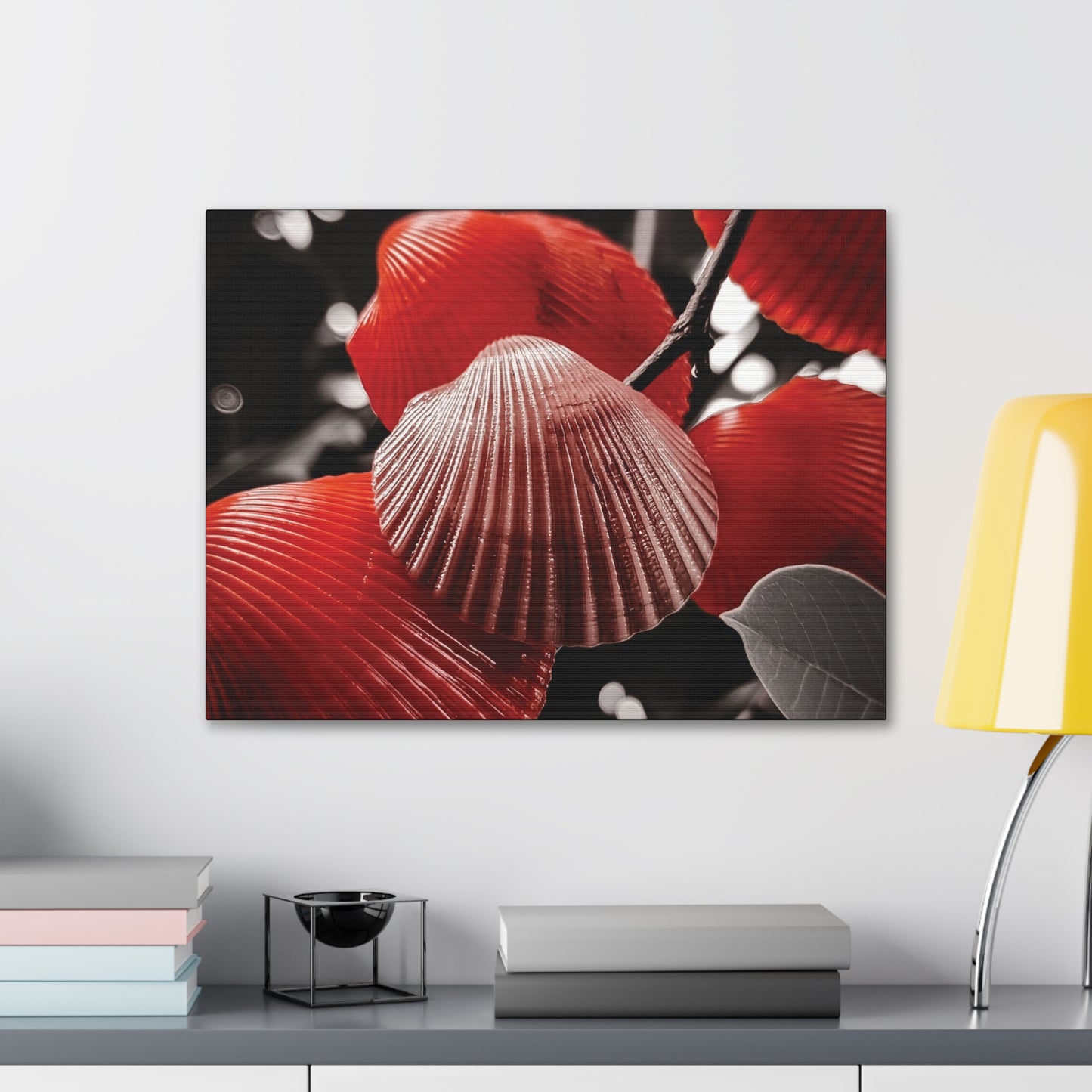 Red Shells - Canvas Gallery Wraps