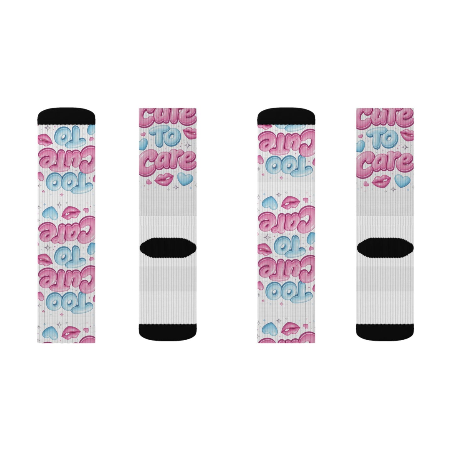 Too Cute to Care Socks