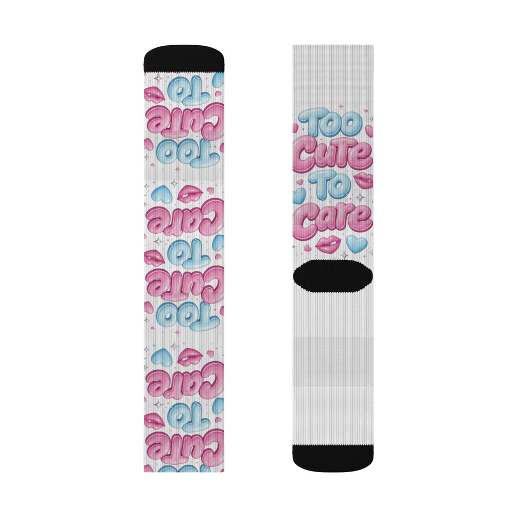 Too Cute to Care Socks