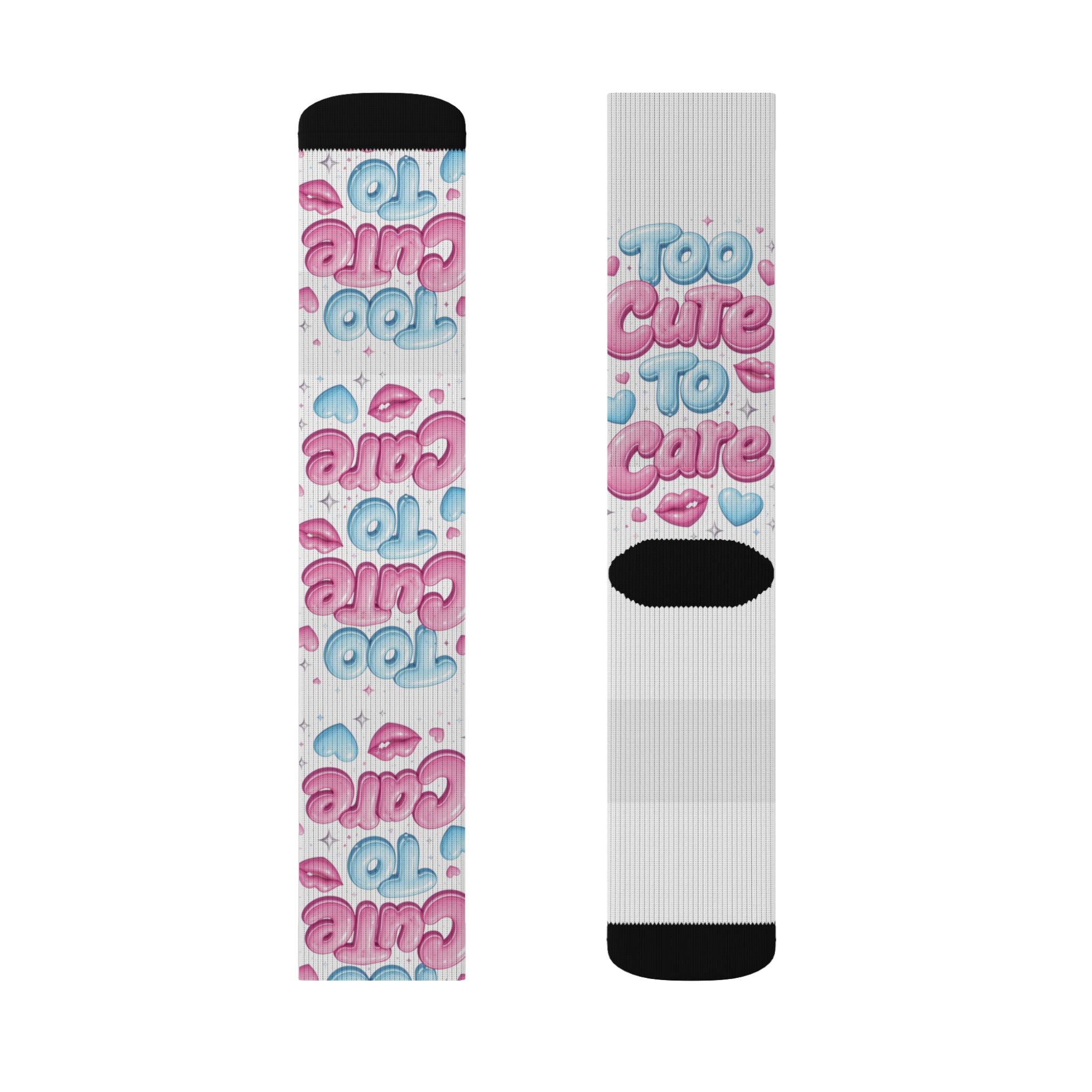 Too Cute to Care Socks