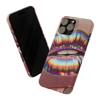 "Bronze Kiss" - Slim Phone Cases - Creatively Designed Shop