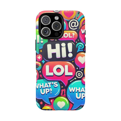 "Text Bubbles" - Tough Cases