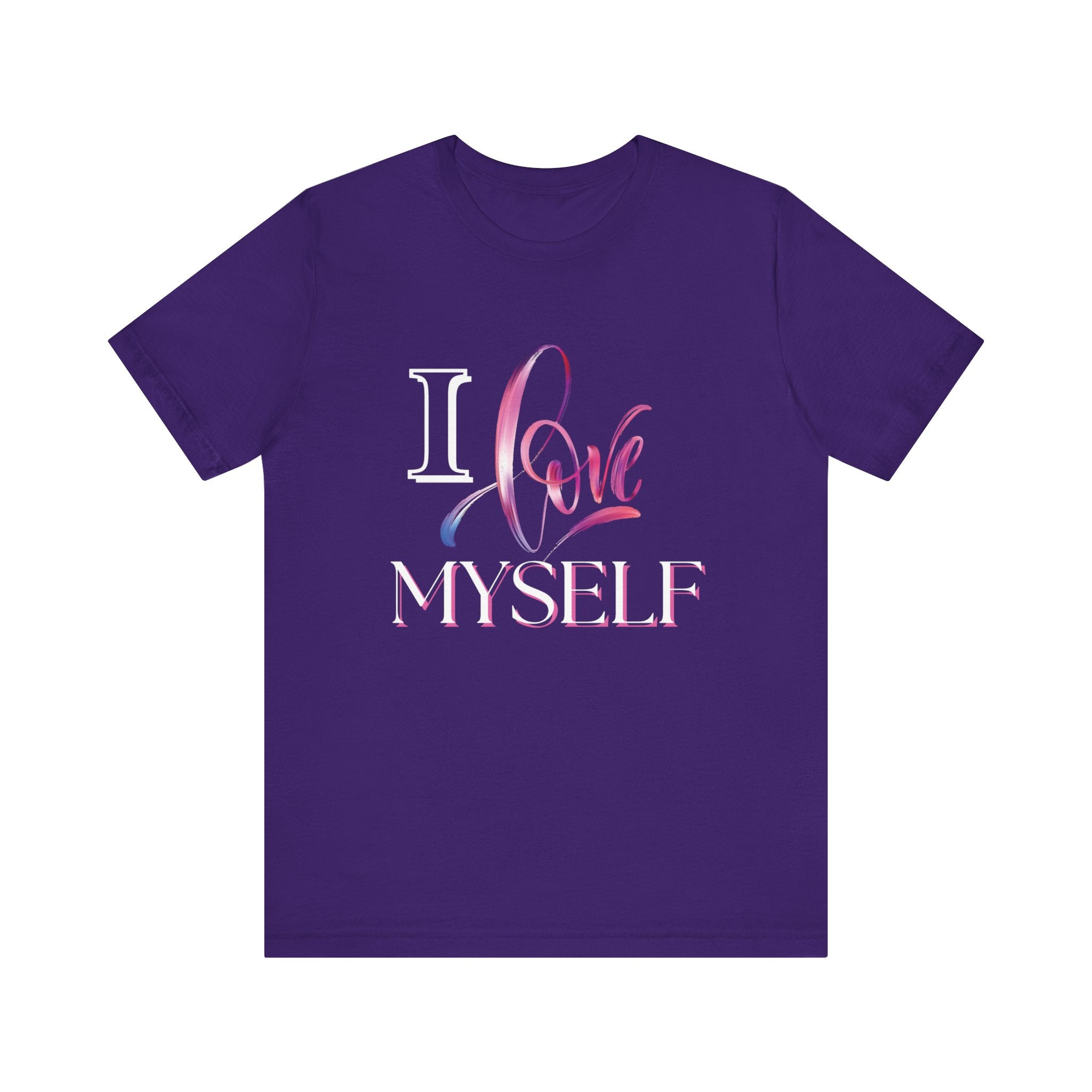 "I Love Myself" - Unisex Jersey Short Sleeve Tee