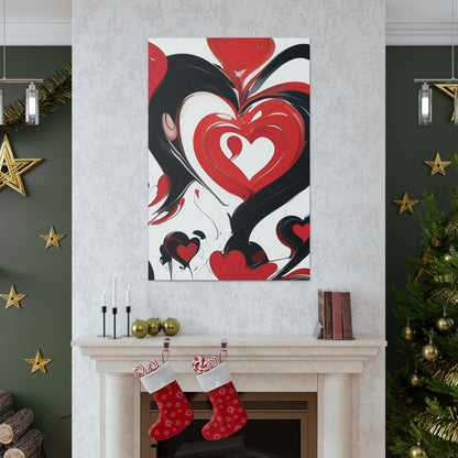 Hearts & Love - Canvas Gallery Wraps