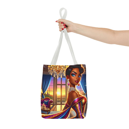 "Elegance Suits Me" - Tote Bag (AOP) - Creatively Designed Shop