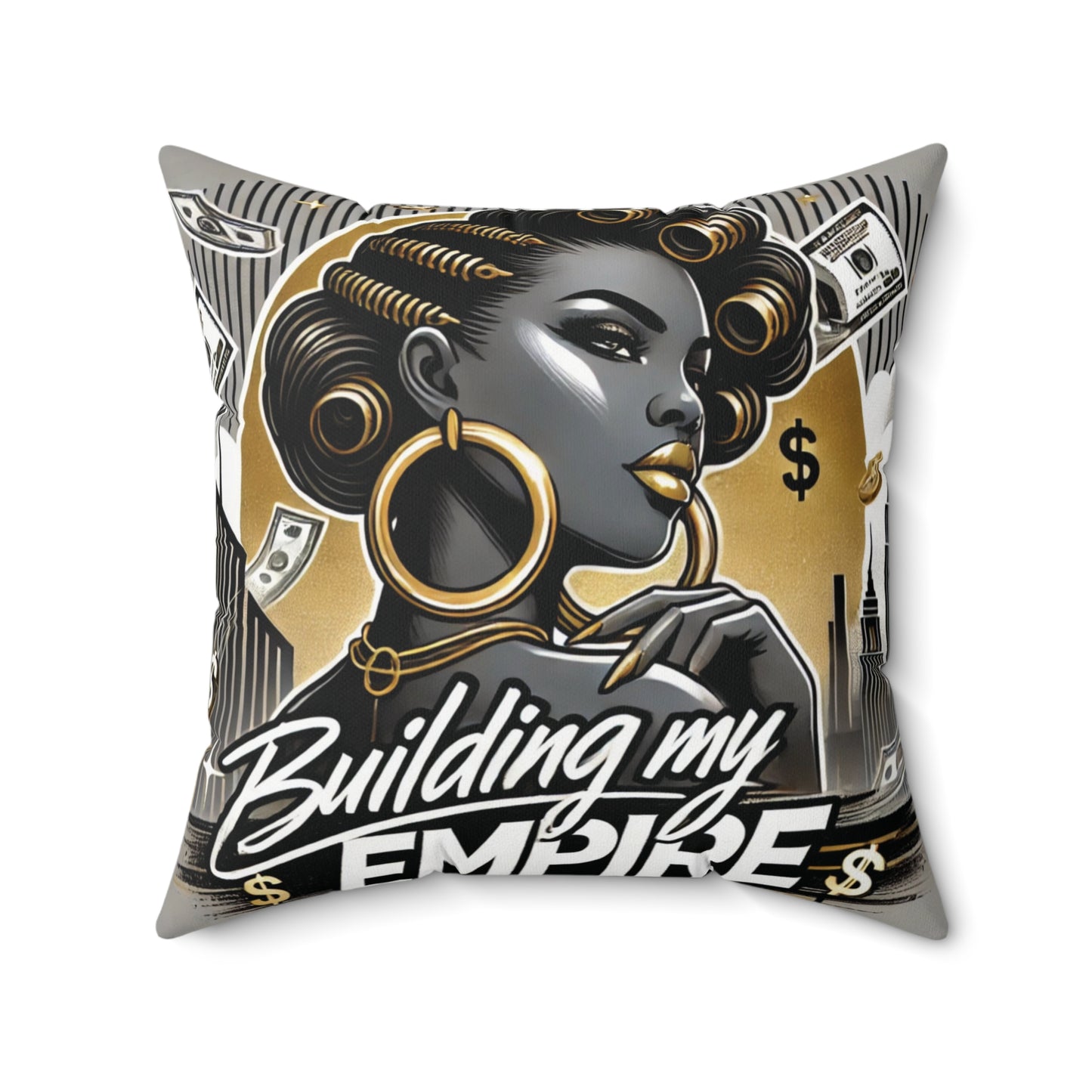 Building My Empire – Square Pillow