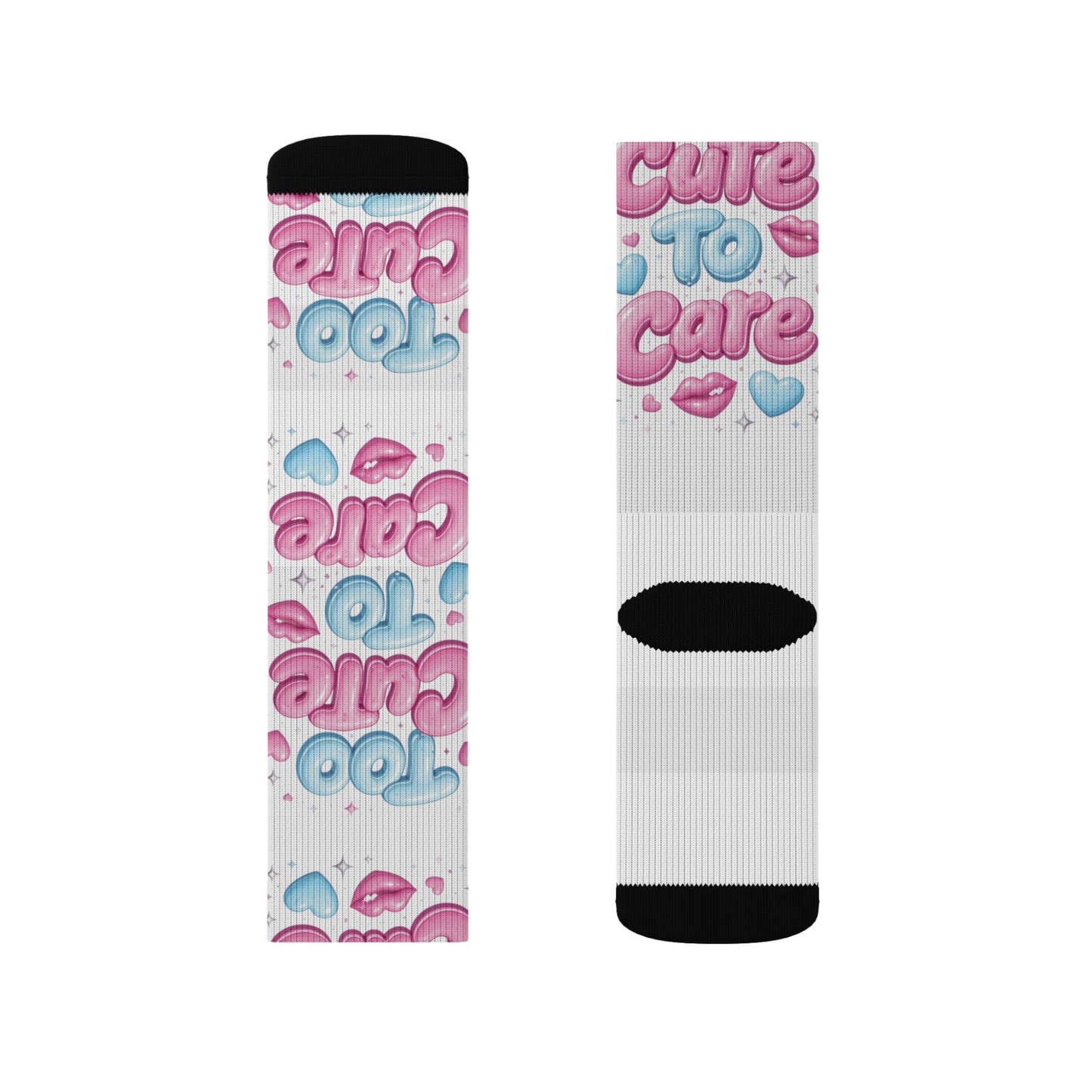 Too Cute to Care Socks