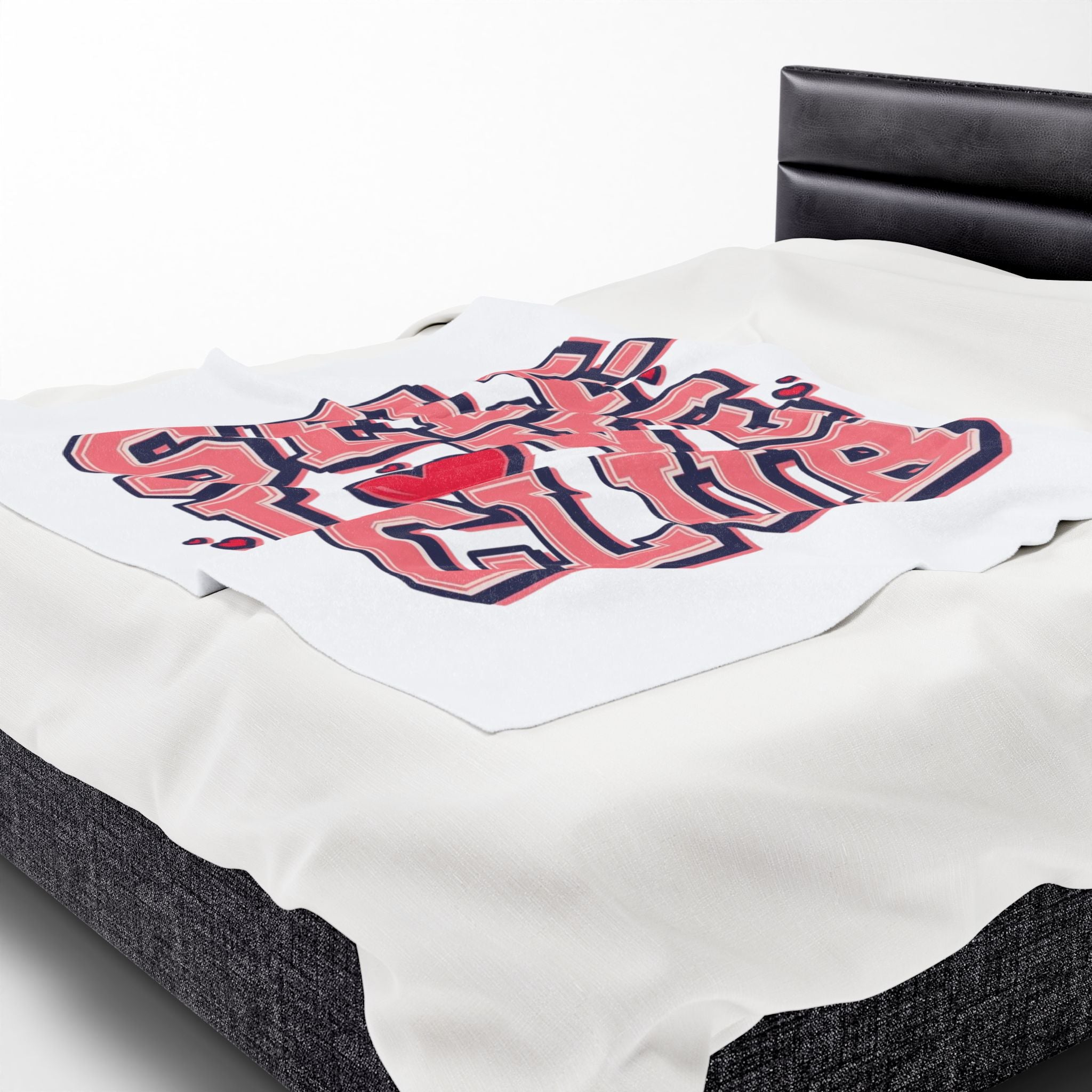 Self-Love Club – Plush Velveteen Blanket