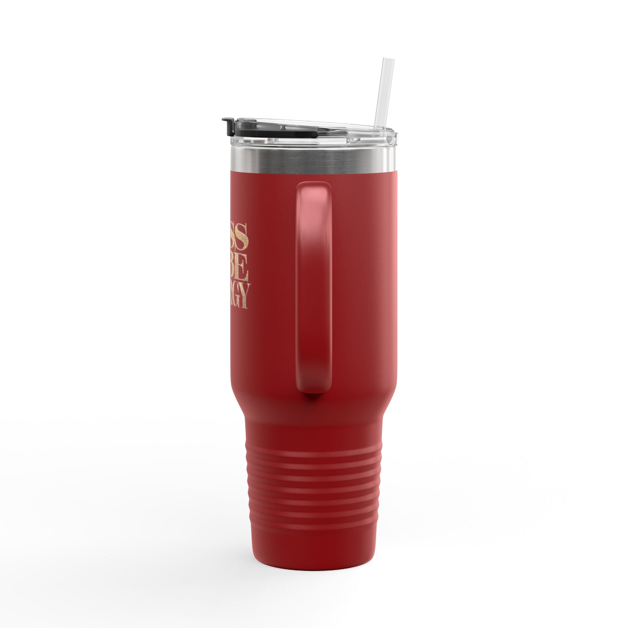 "Boss Babe Energy" - Insulated Travel Mug, 40oz