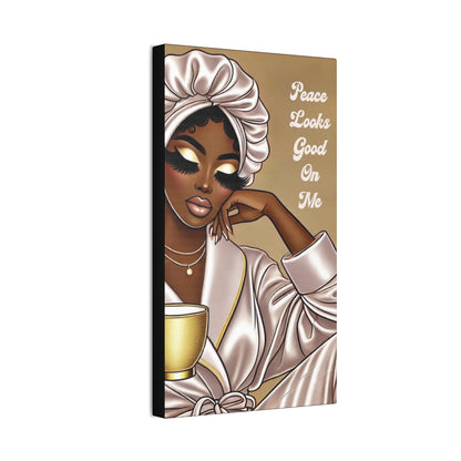 Peace Looks Good On Me - Canvas Art