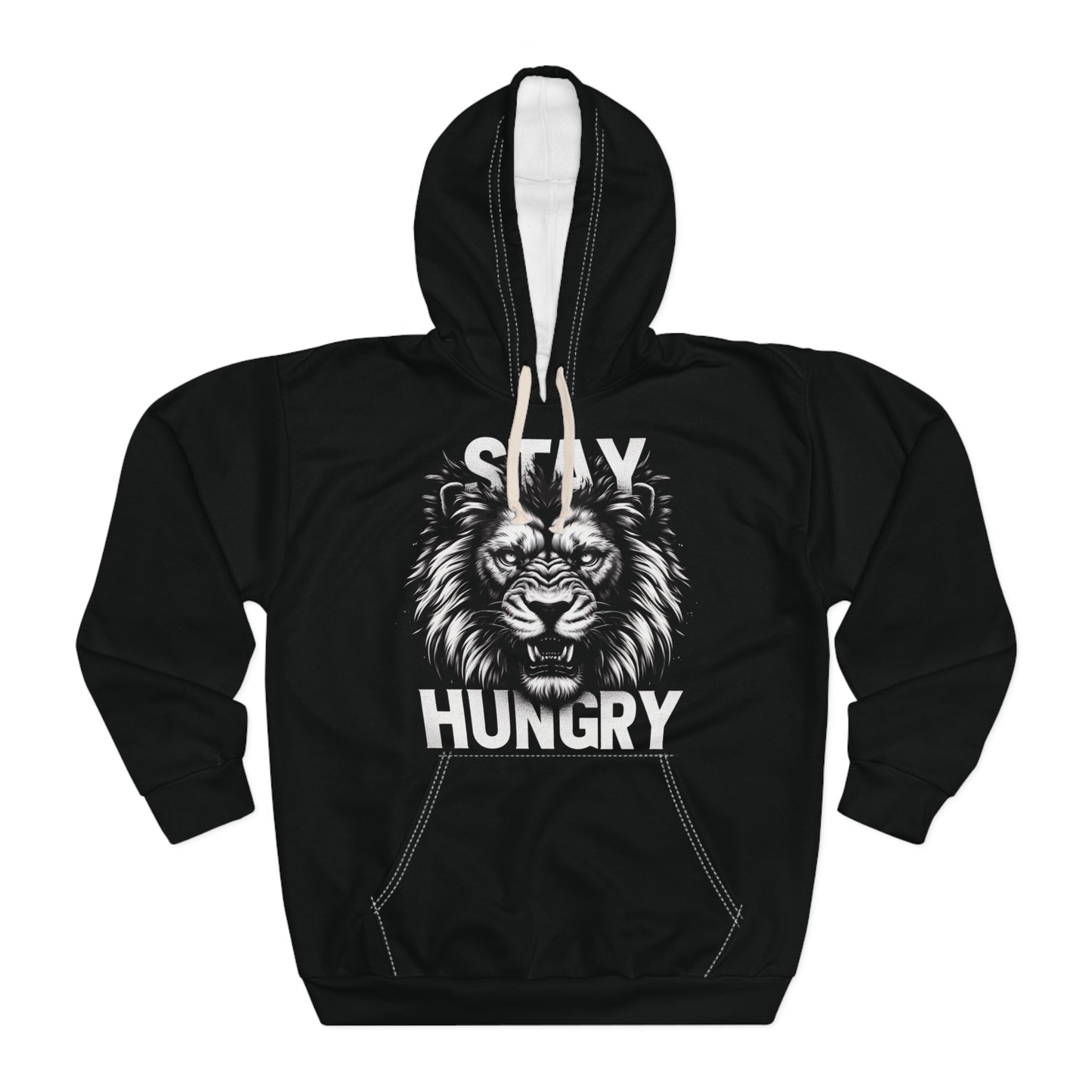 Stay Hungry - Unisex Pullover Hoodie (AOP) - Creatively Designed Shop