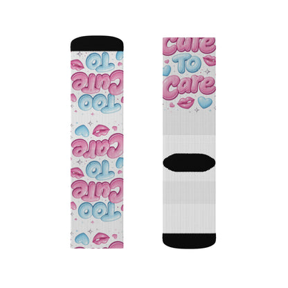 Too Cute to Care Socks