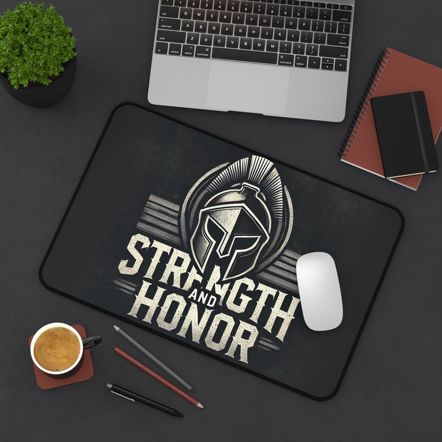 "Strength and Honor" - Desk Mat