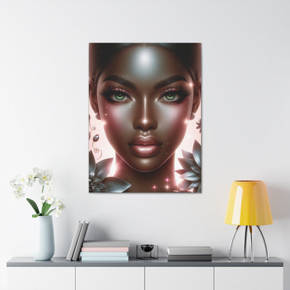 "Gorgeous" Silver - Canvas Gallery Wraps