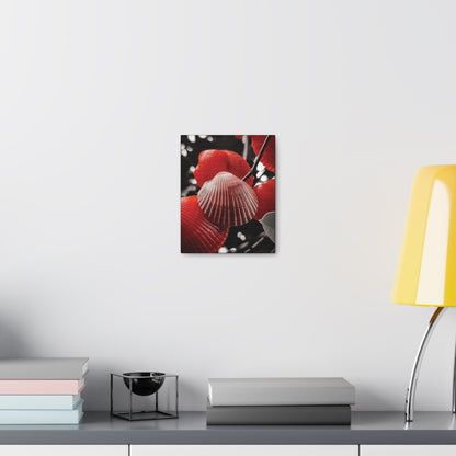 Red Shells - Canvas Gallery Wraps