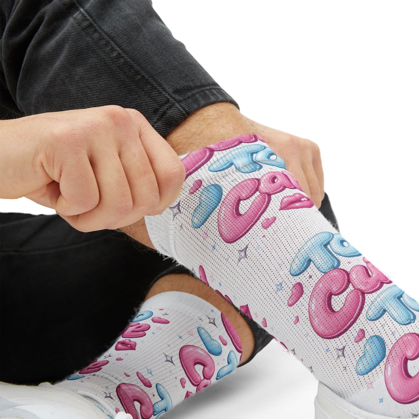 Too Cute to Care Socks