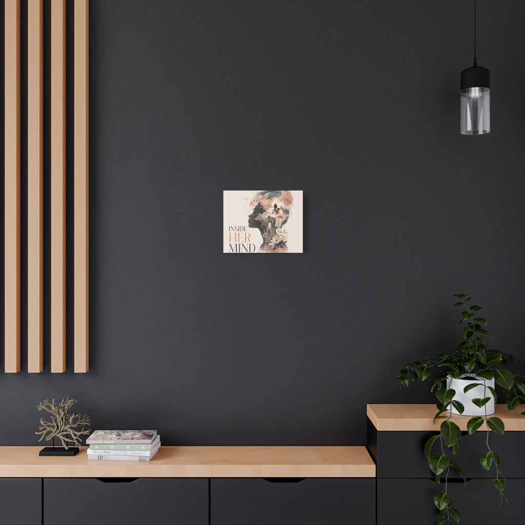 Inside Her Mind - Matte Canvas Wall Art
