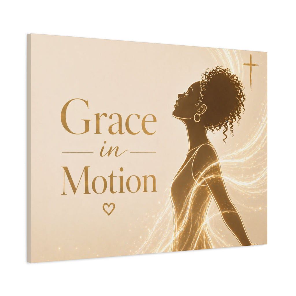 Grace In Motion - Matte Canvas Wall Art