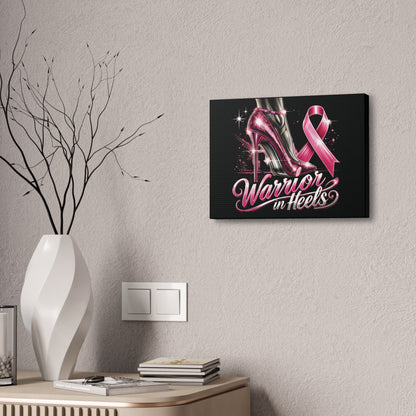 Pink Warrior Heels - Canvas Art