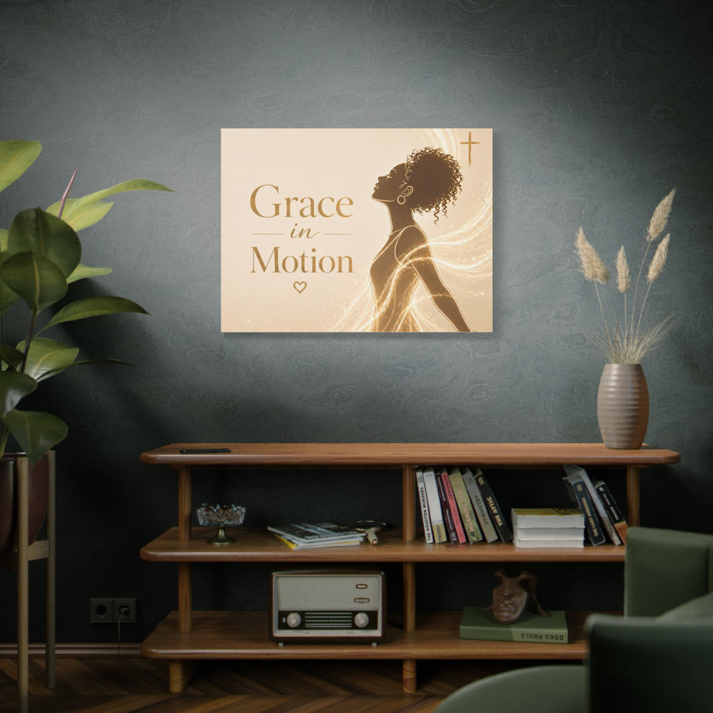 Grace In Motion - Matte Canvas Wall Art