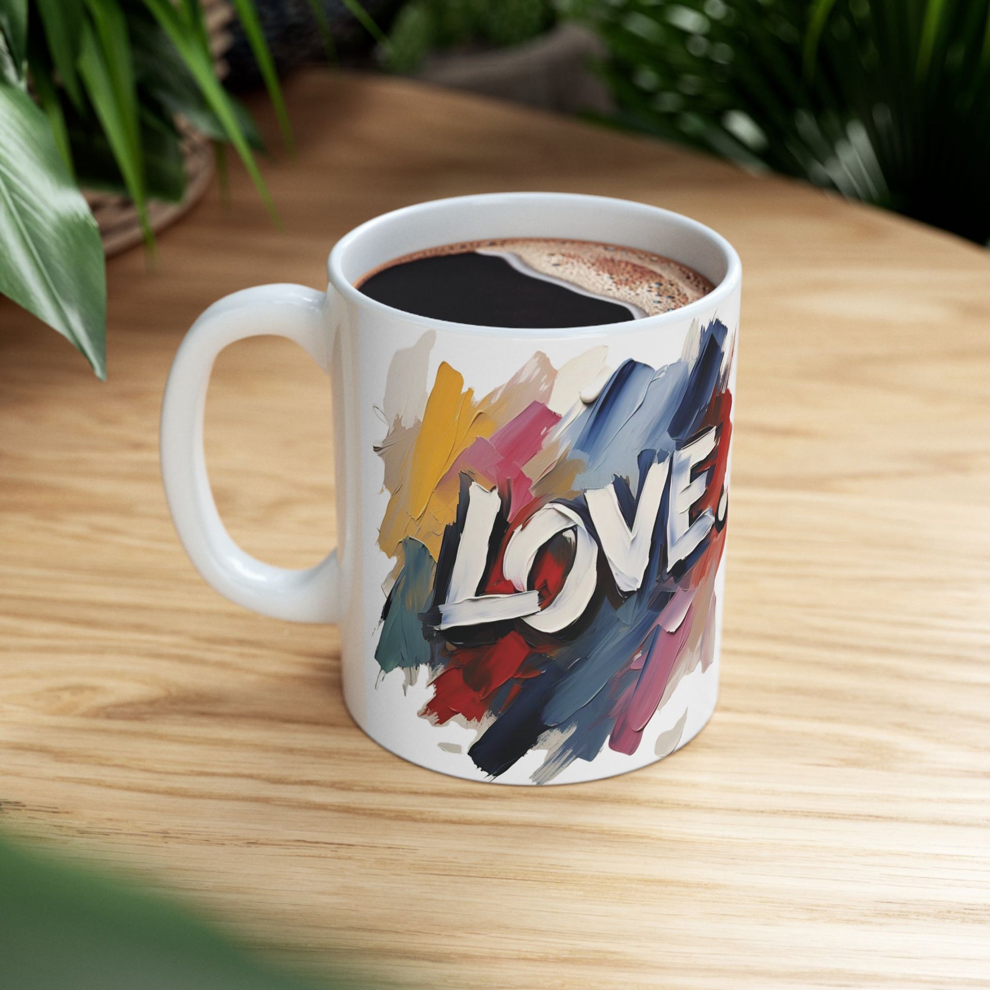 Love Splash - Ceramic Mug (11oz & 15oz) - Creatively Designed Shop