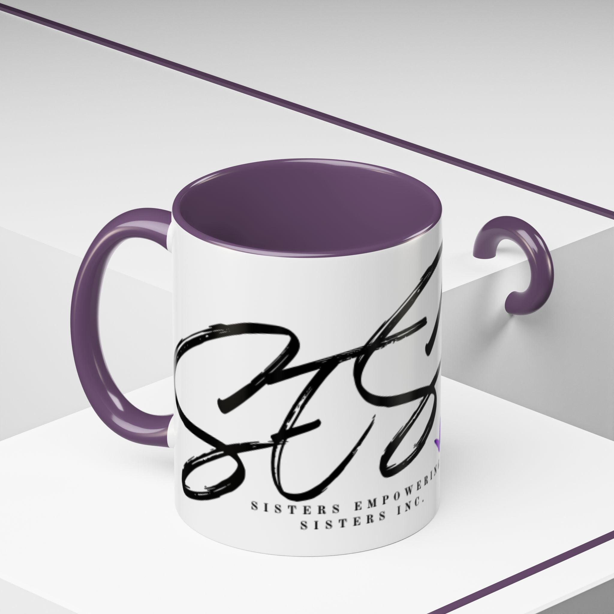 Sisters Empowering Sisters (SES) - Accent Coffee Mug