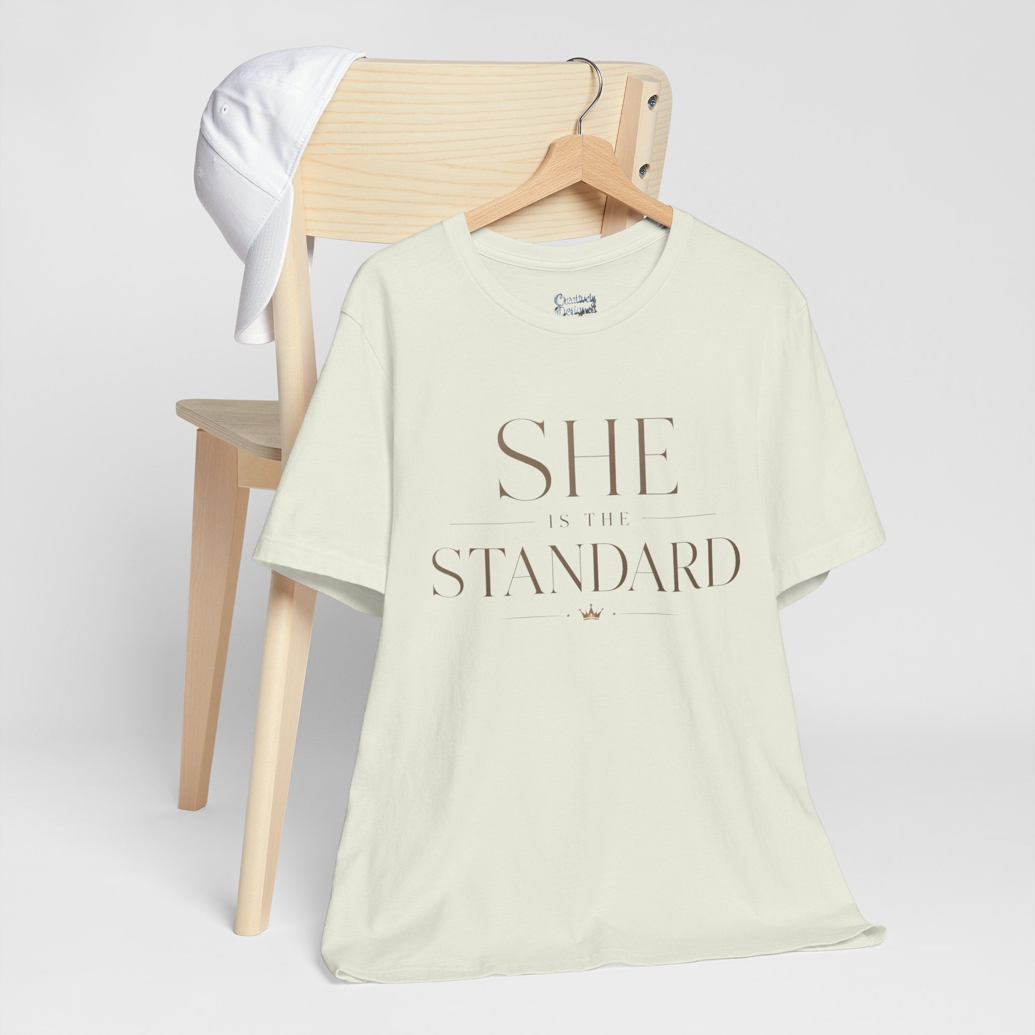 SHE is the STANDARD - Jersey Short Sleeve Tee