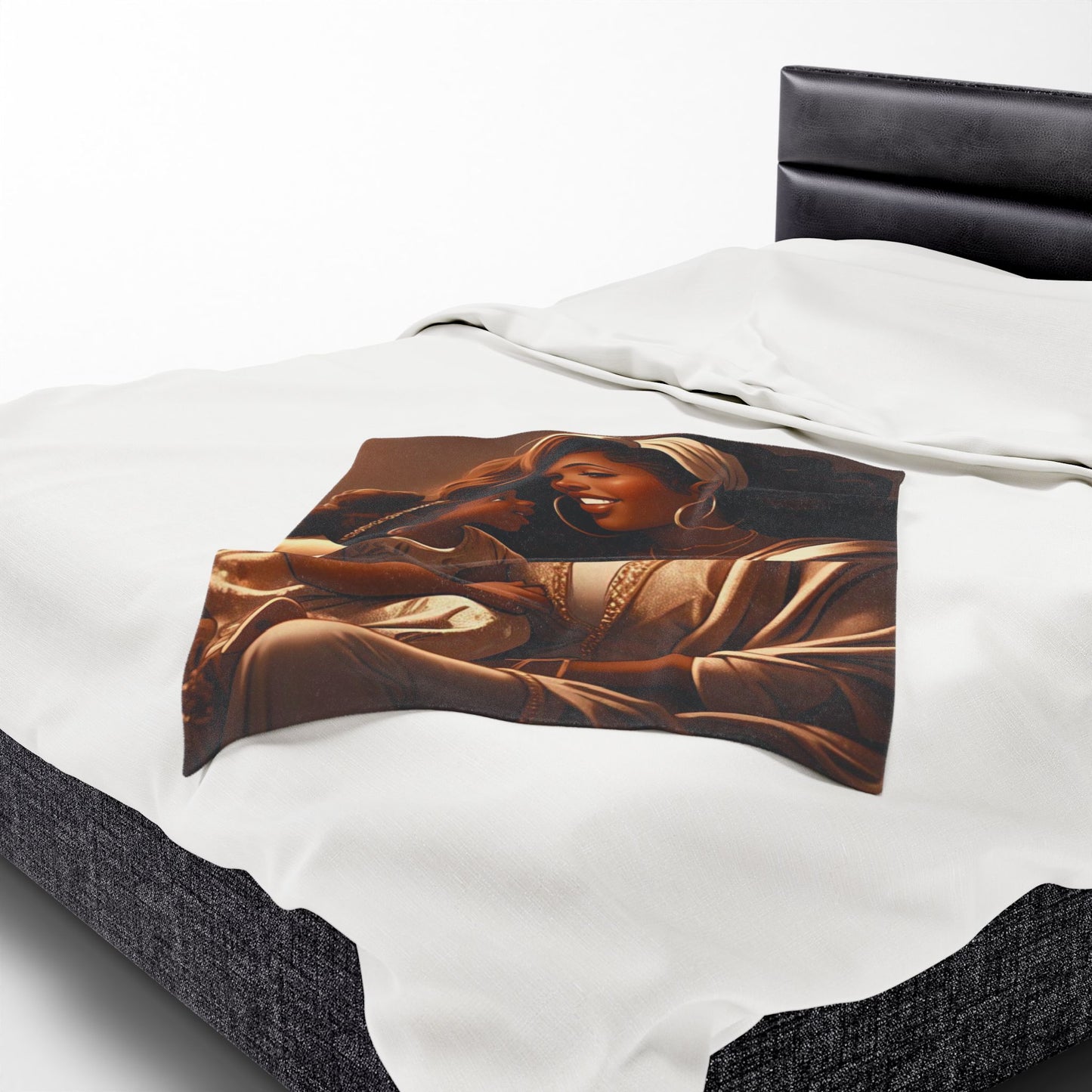 A Mother's Love - Velveteen Plush Blanket