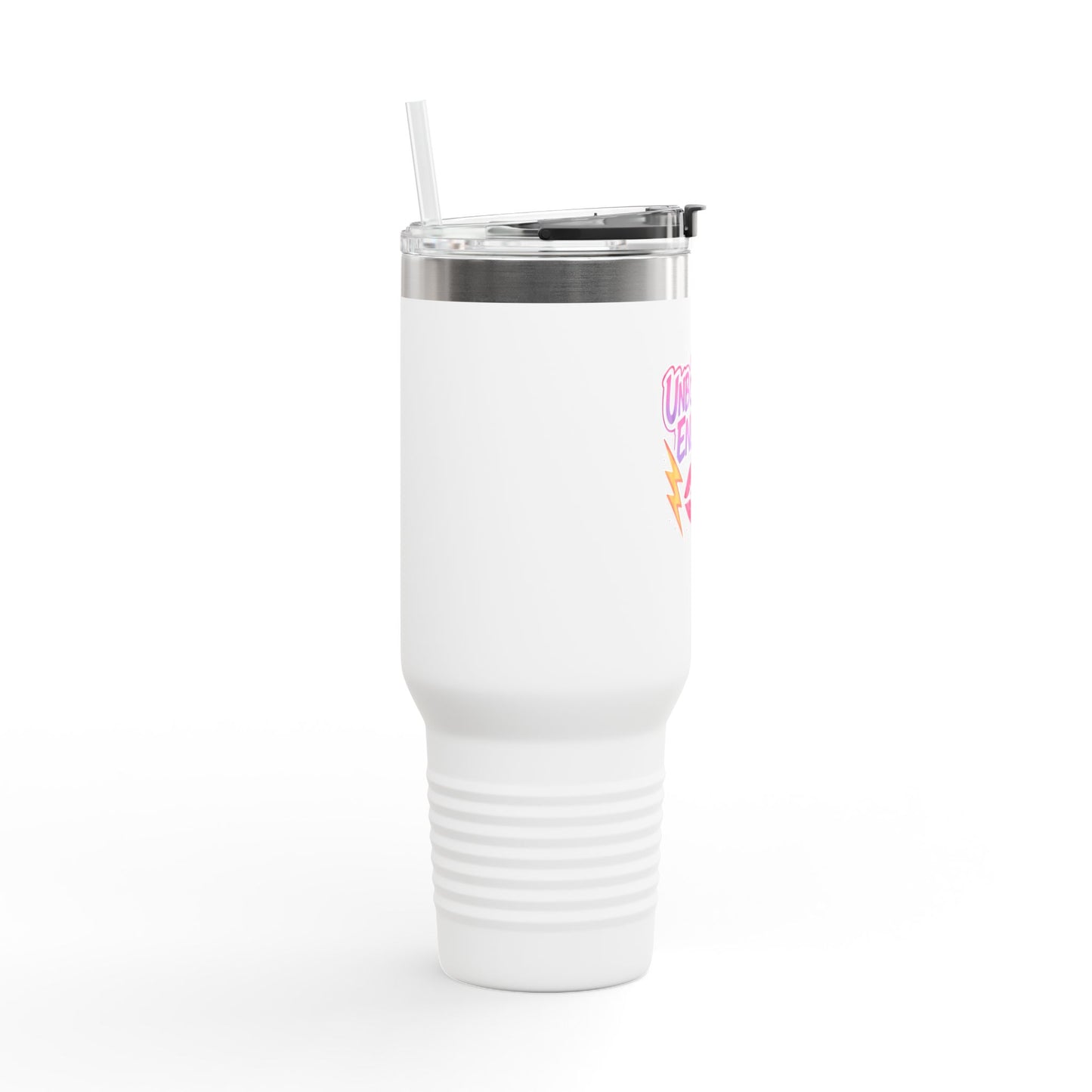 Unbothered Energy - Insulated Travel Mug, 40oz