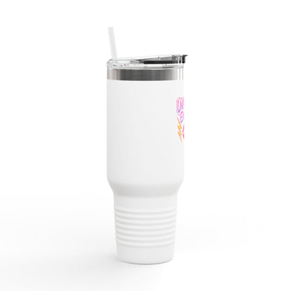 Unbothered Energy - Insulated Travel Mug, 40oz