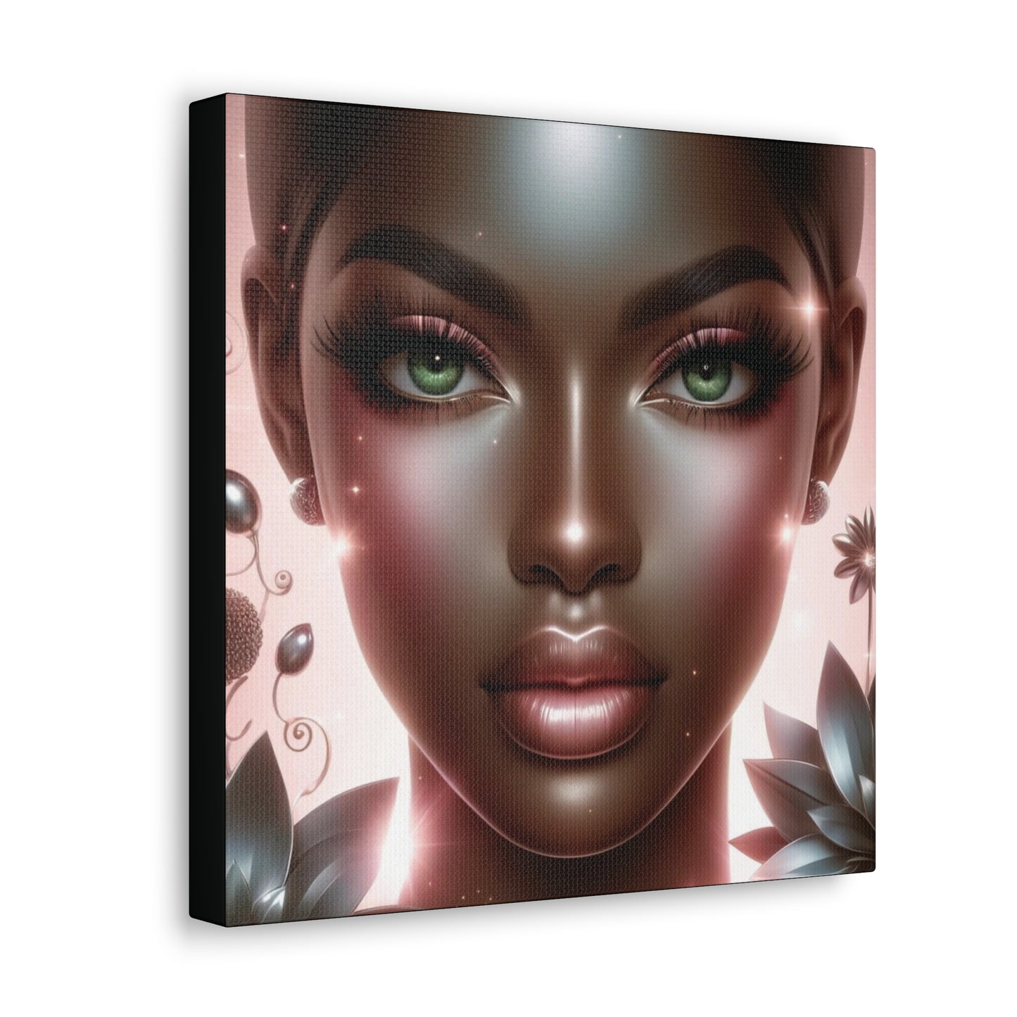 "Gorgeous" Silver - Canvas Gallery Wraps