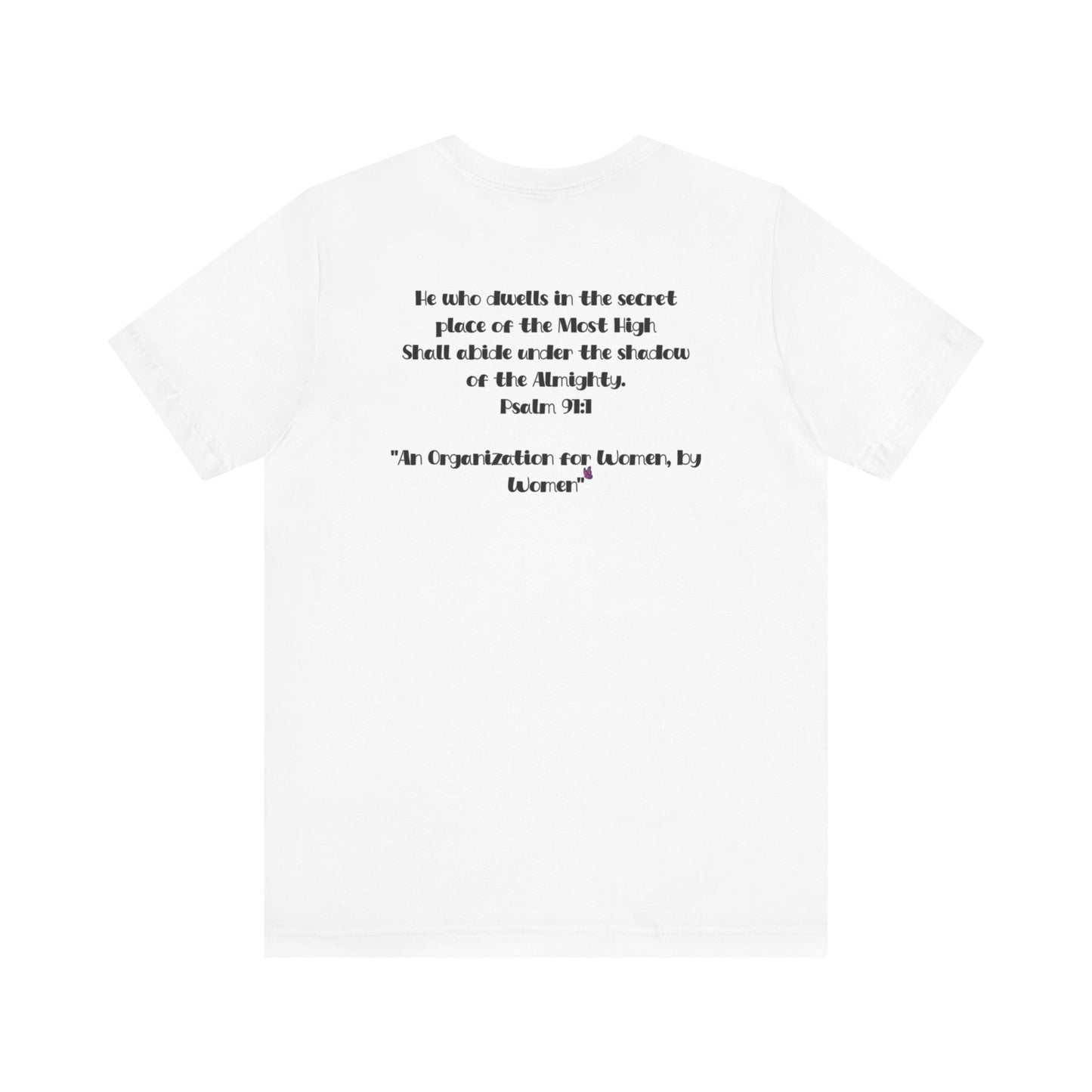 Sisters Empowering Sisters "Butterfly" - Unisex Jersey Short Sleeve Tee