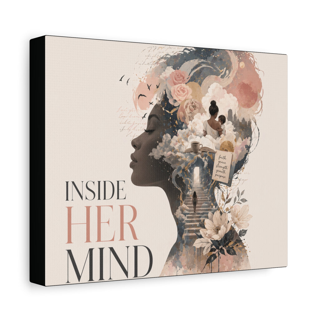 Inside Her Mind - Matte Canvas Wall Art