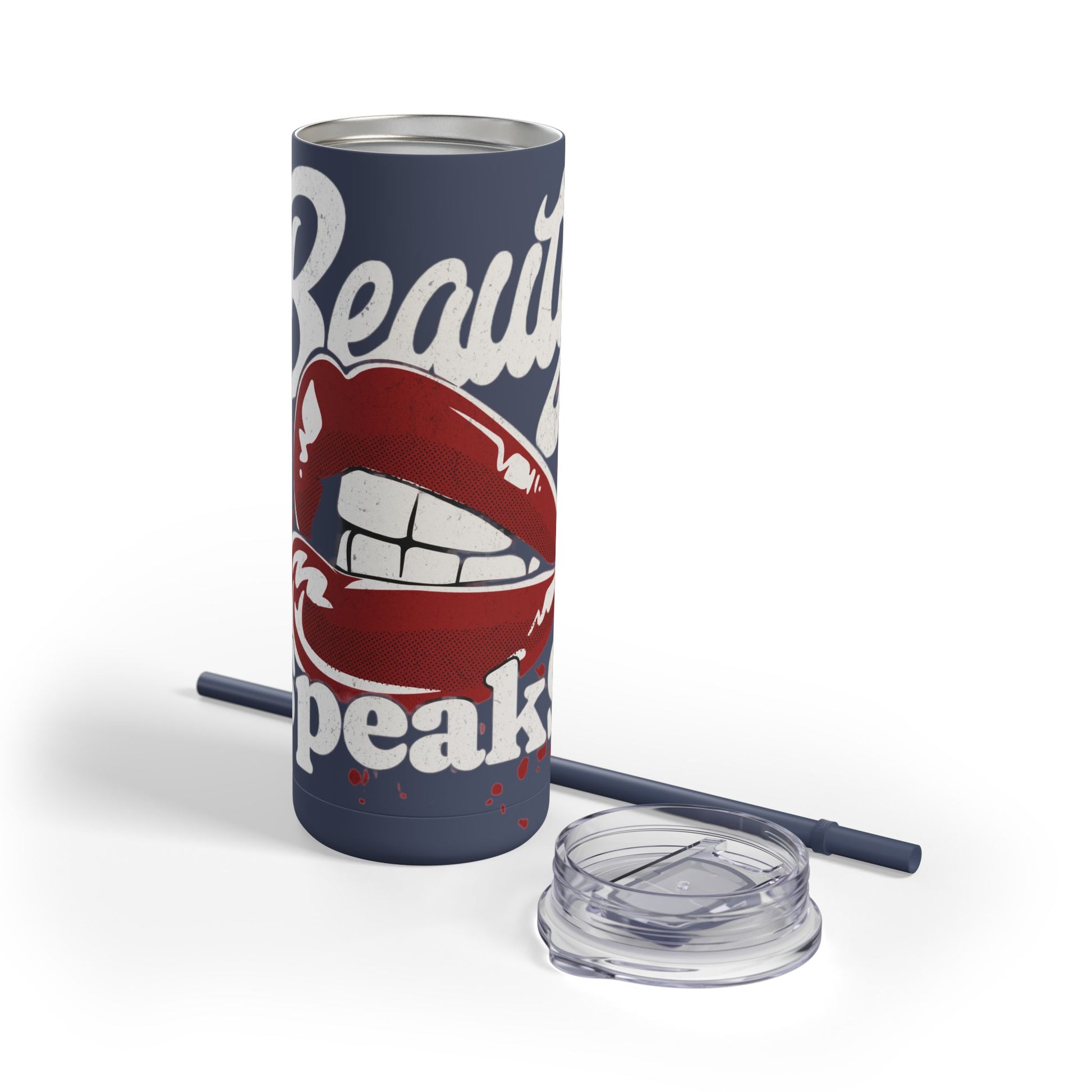 Beauty Speaks - Maars Maker Skinny Matte Tumbler, 20oz - Creatively Designed Shop