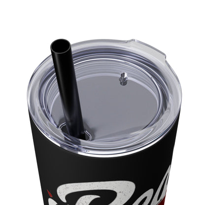 Beauty Speaks - Skinny Tumbler with Straw, 20oz - Creatively Designed Shop