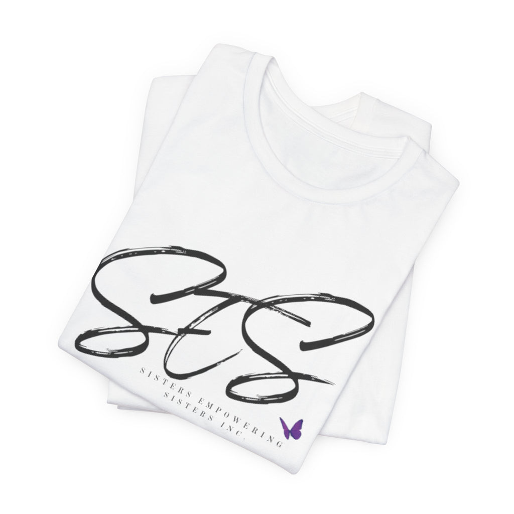 Sisters Empowering Sisters "SES Logo" - Unisex Jersey Short Sleeve Tee