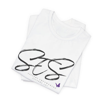 Sisters Empowering Sisters "SES Logo" - Unisex Jersey Short Sleeve Tee