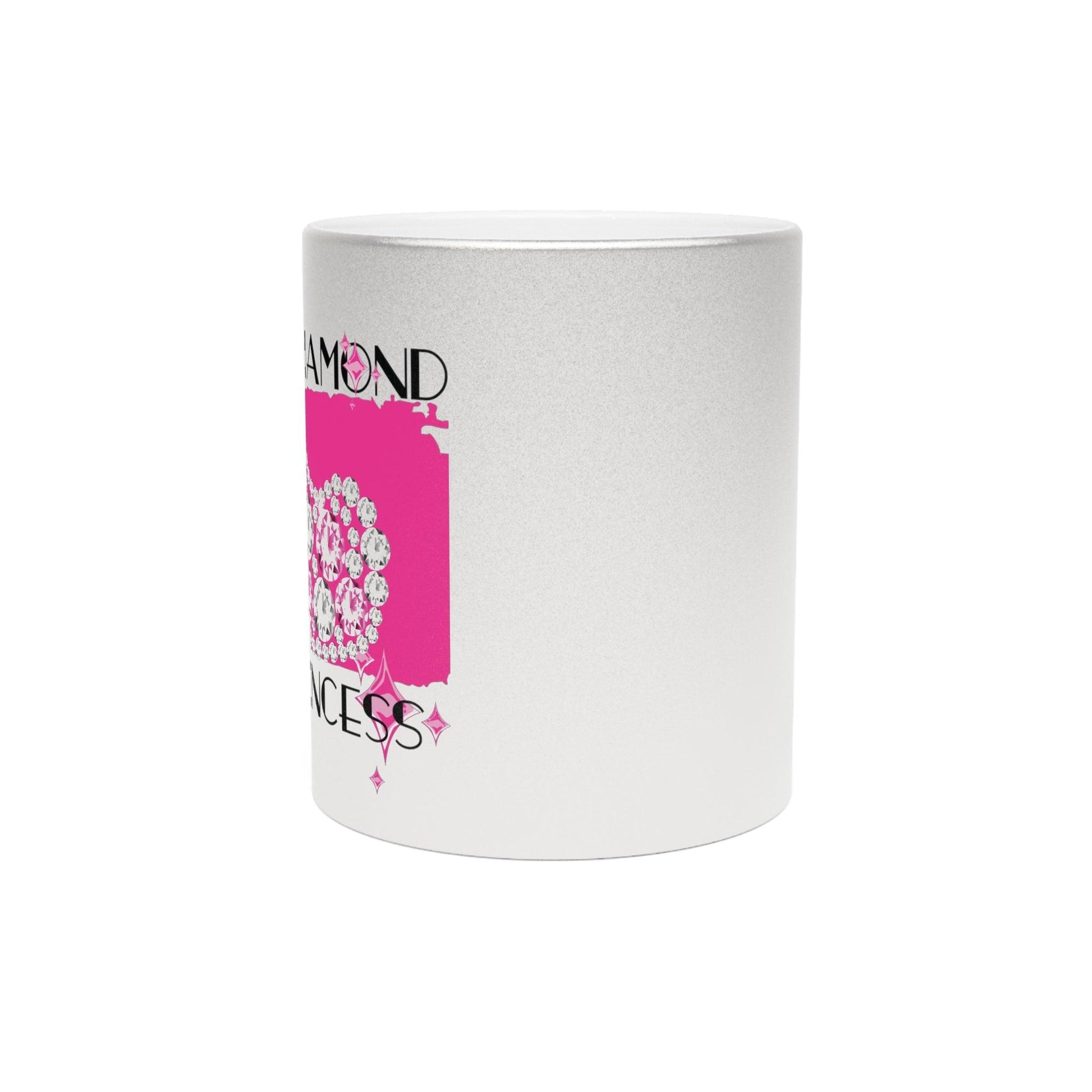 Diamond Princess - Metallic Mug (Silver) - Creatively Designed Shop