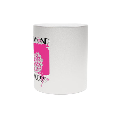 Diamond Princess - Metallic Mug (Silver) - Creatively Designed Shop