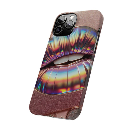 "Bronze Kiss" - Slim Phone Cases - Creatively Designed Shop