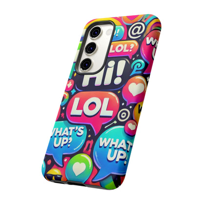 "Text Bubbles" - Tough Cases