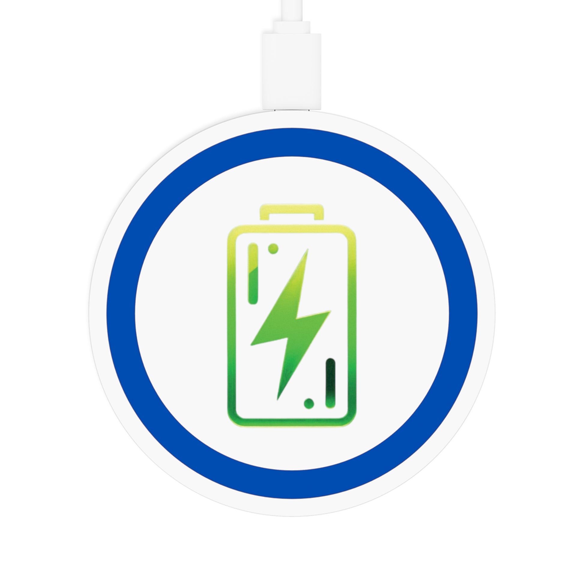 Charging Icon (Green) - Quake Wireless Charging Pad - Creatively Designed Shop