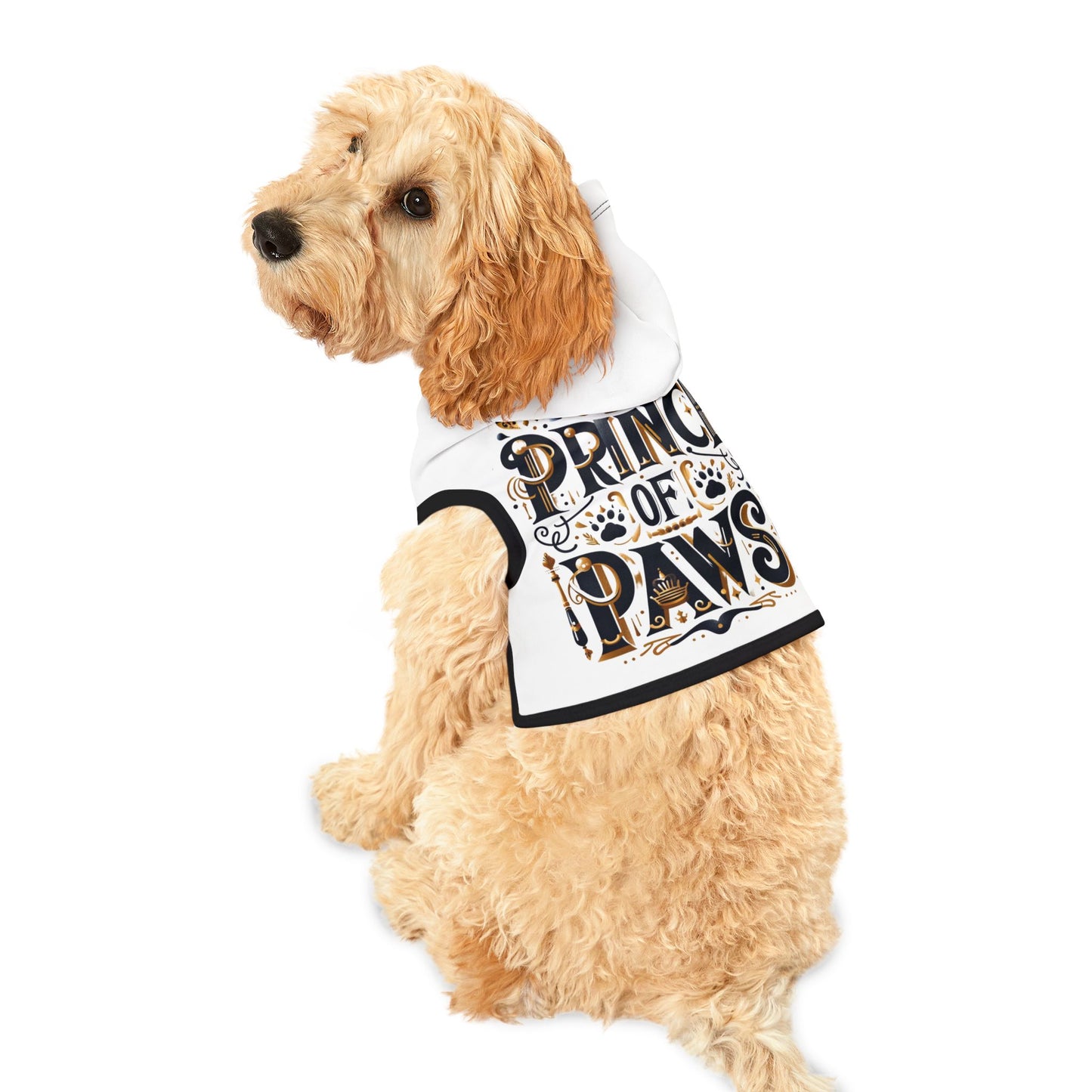 Prince of Paws - Pet Hoodie - Creatively Designed Shop