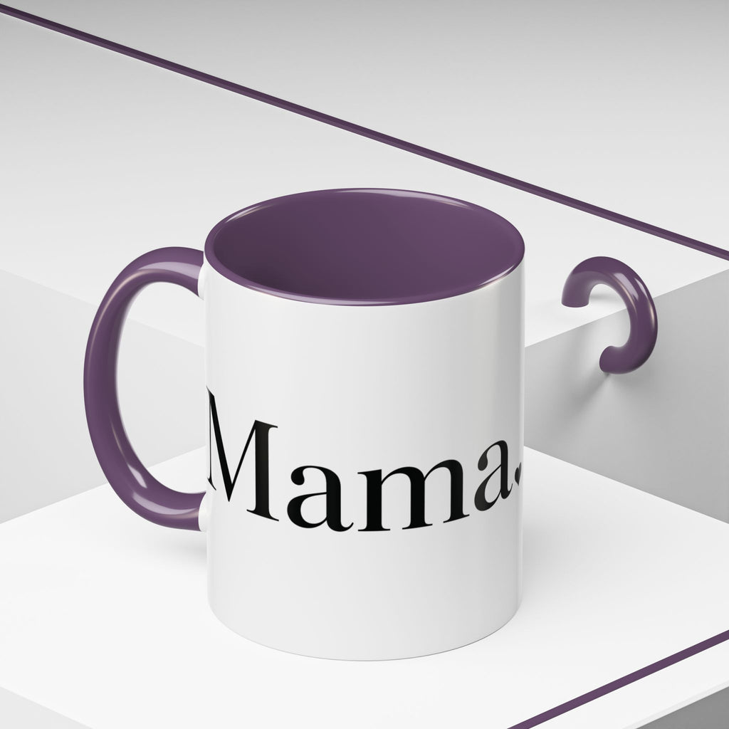 Mama – Accented Ceramic Mug