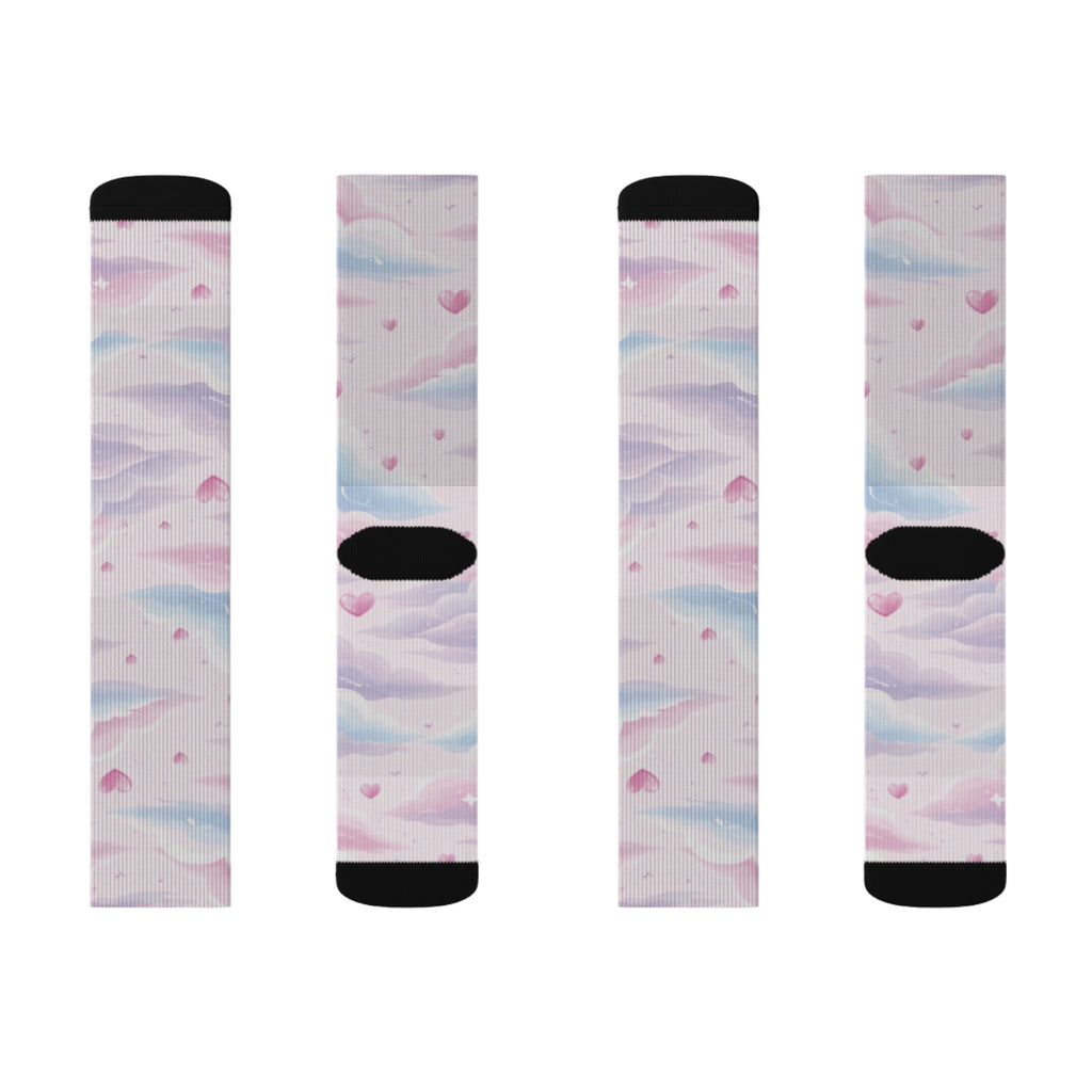 Hearts & Clouds Socks