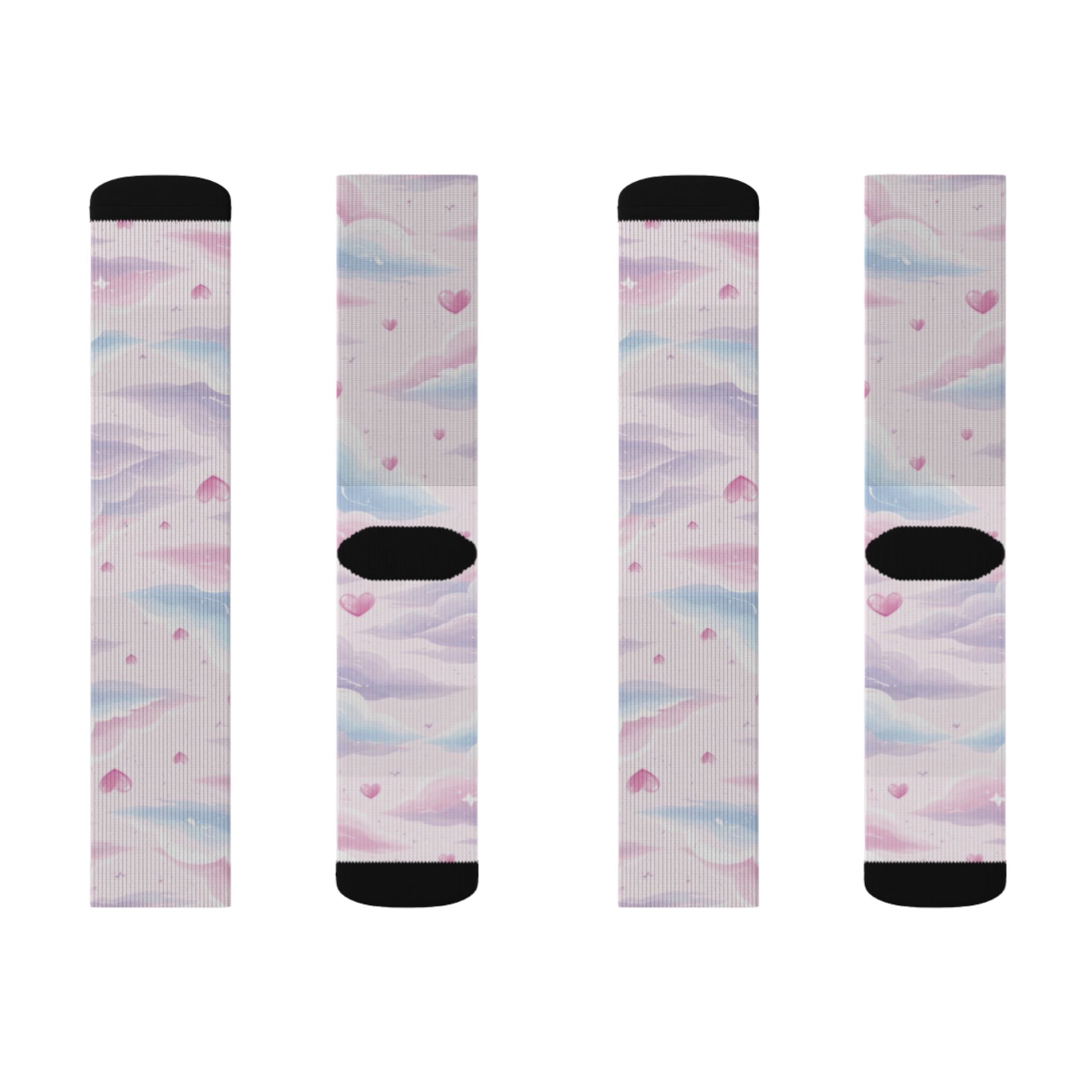 Hearts & Clouds Socks