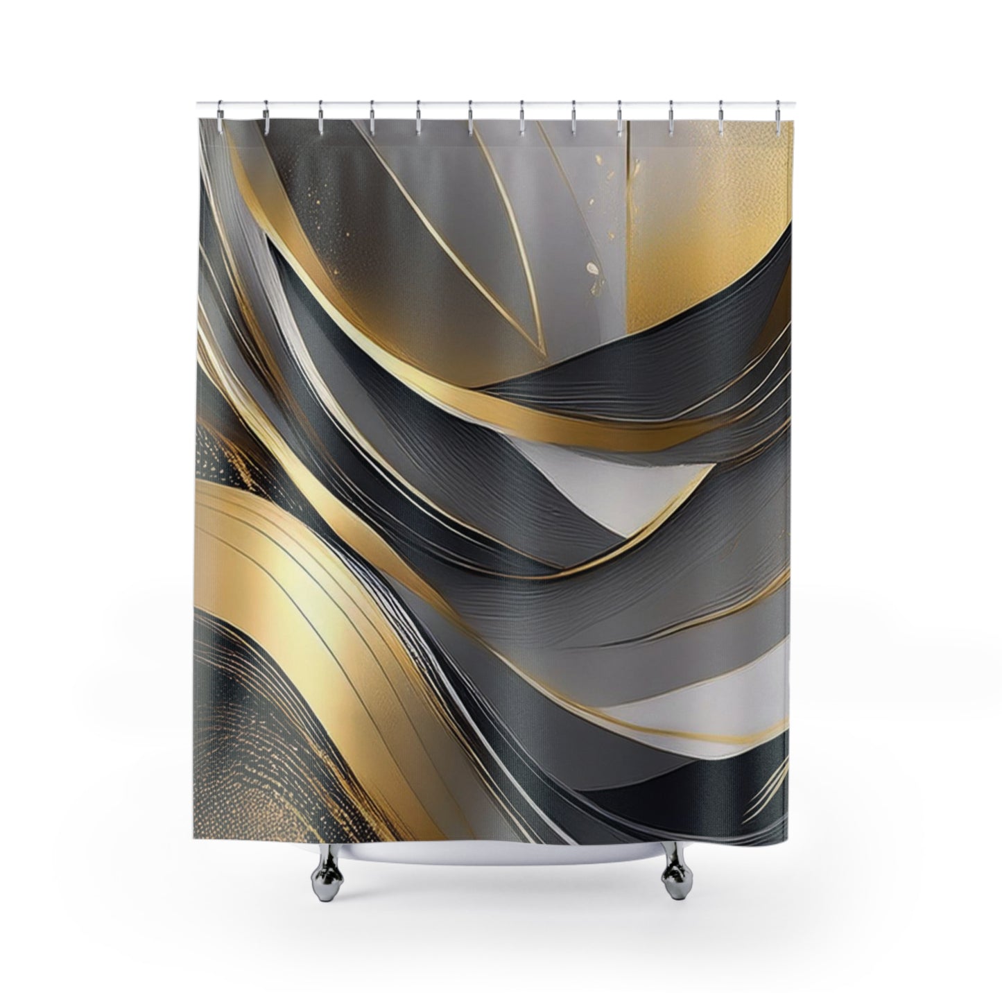 Abstract Swirl - Shower Curtain