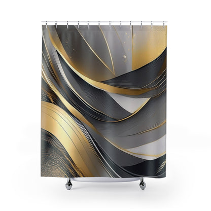 Abstract Swirl - Shower Curtain