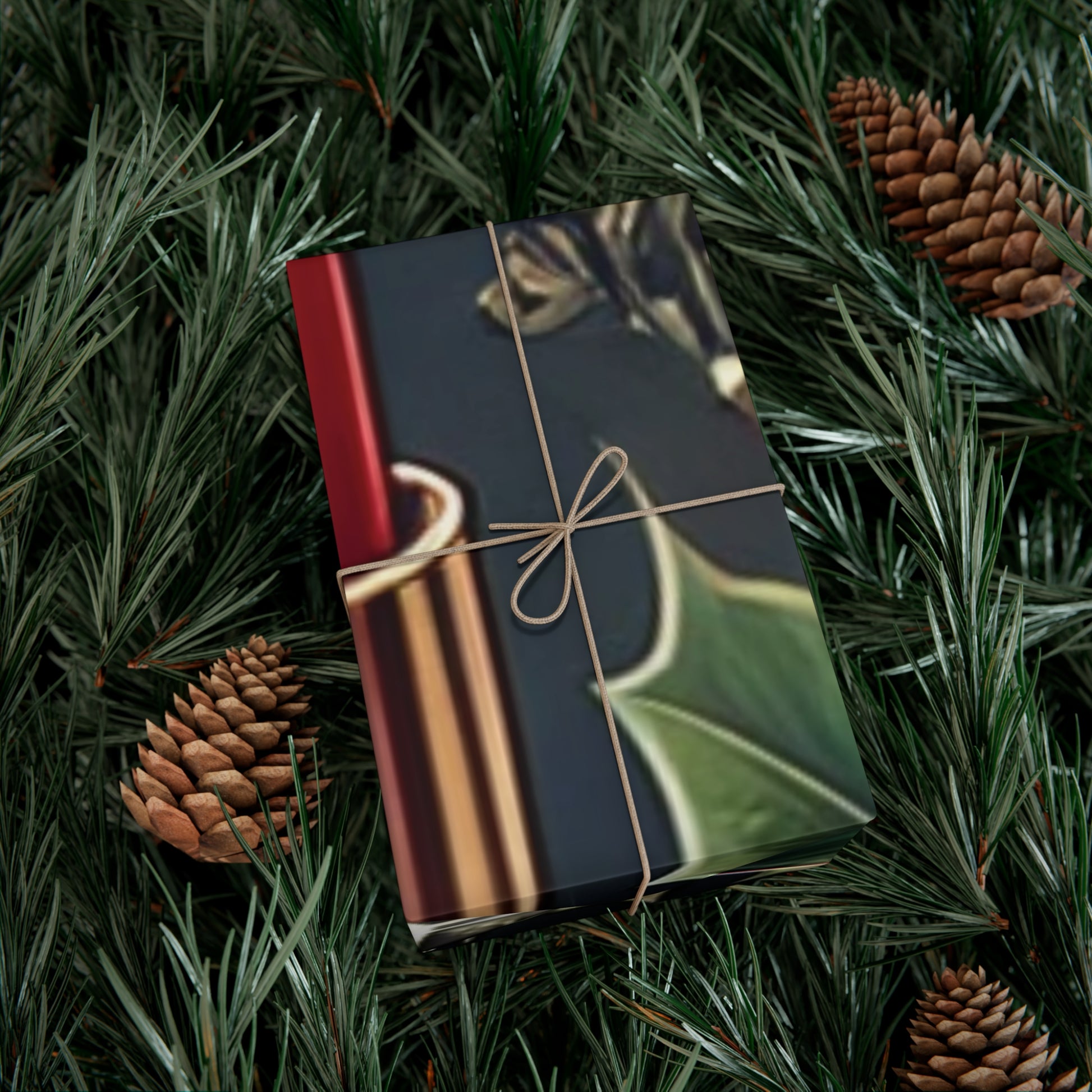 Christmas Glam Makeup Essentials - Gift Wrap Papers - Creatively Designed Shop